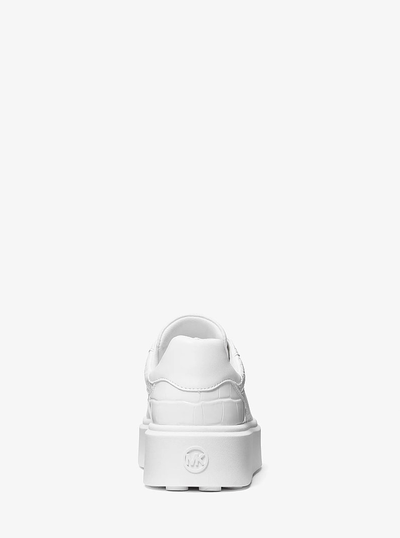 Romey Platform Sneaker in OPTIC WHITE | Michael Kors