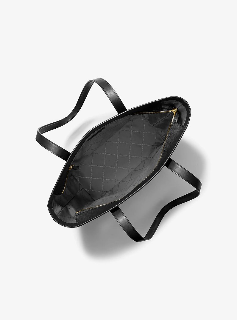 Shopper Pratt Large aus Saffianleder in SCHWARZ | Michael Kors