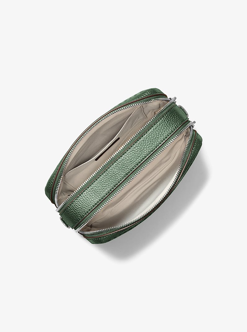 Bryant Medium Signature Logo Camera Crossbody Bag in MOSS | Michael Kors