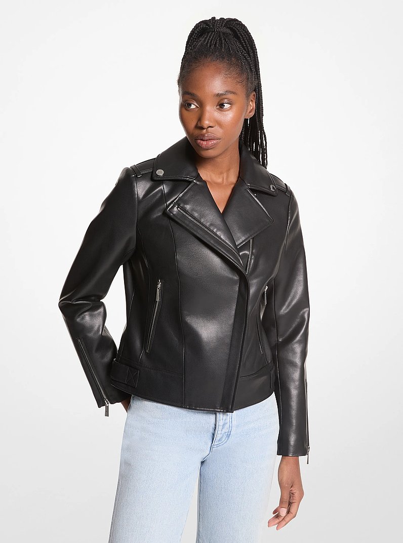 Moto Jacket in BLACK | Michael Kors
