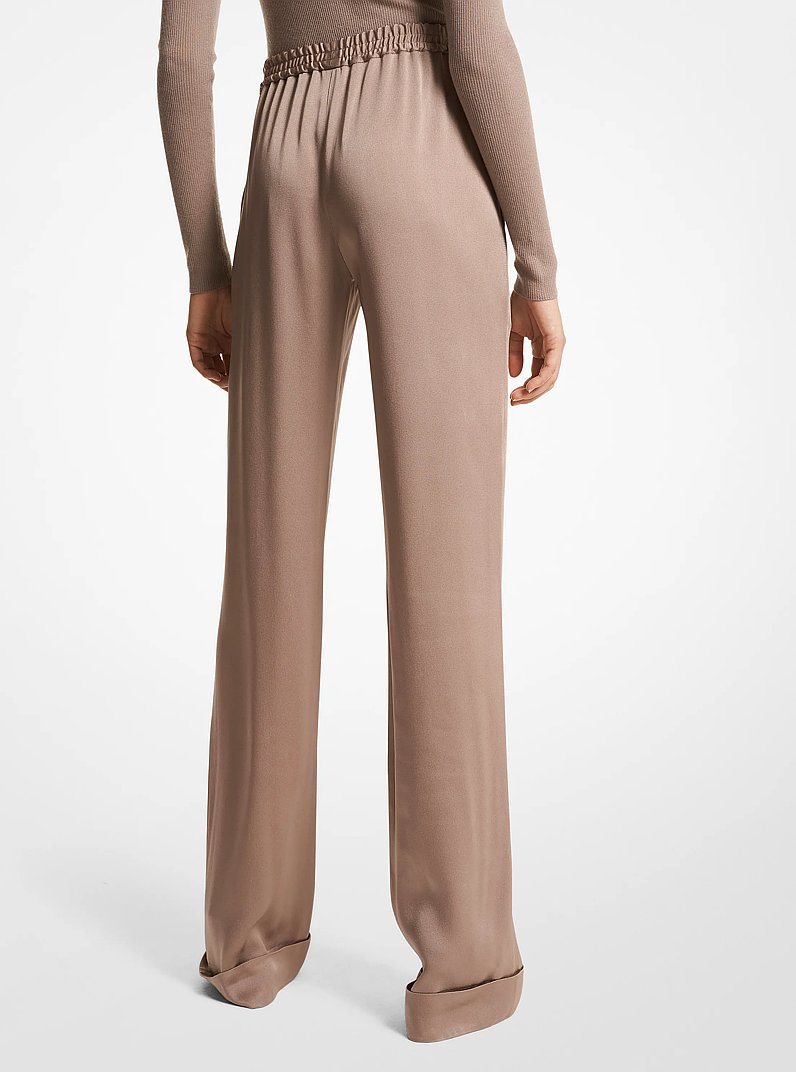 Charmeuse Pajama Pants in TAUPE | Michael Kors