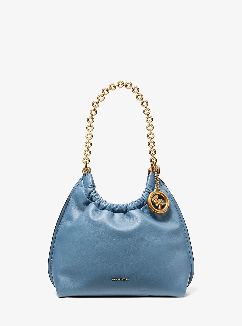 Pochette Indie media in pelle in CHAMBRAY | Michael Kors