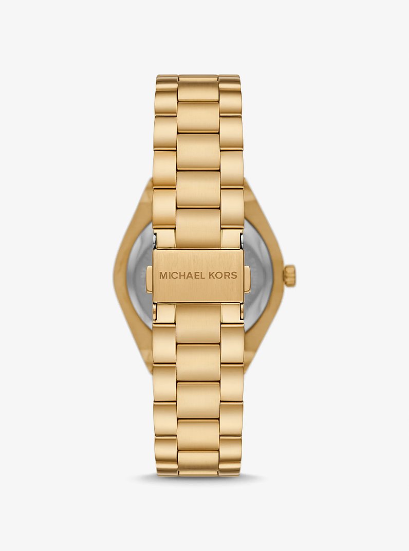 Lennox Gold-Tone Watch in GOLD | Michael Kors