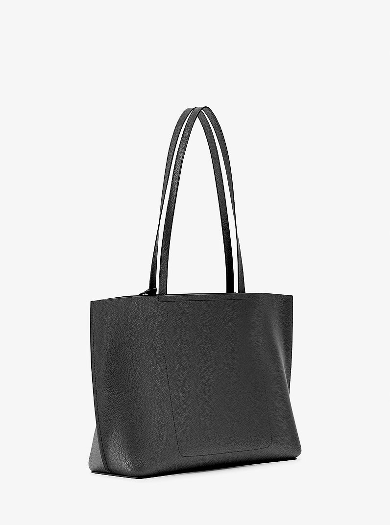 Evelyn Large Tote Bag in BLACK | Michael Kors
