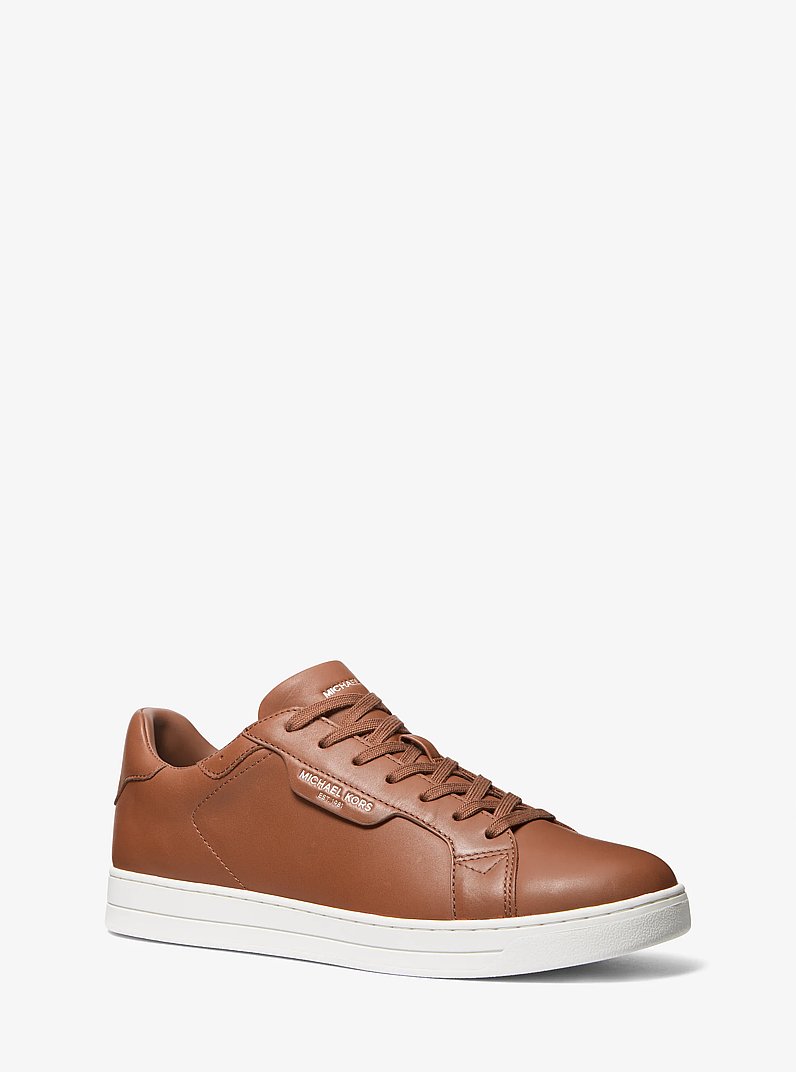 Zapatillas Keating de piel in LUGGAGE | Michael Kors