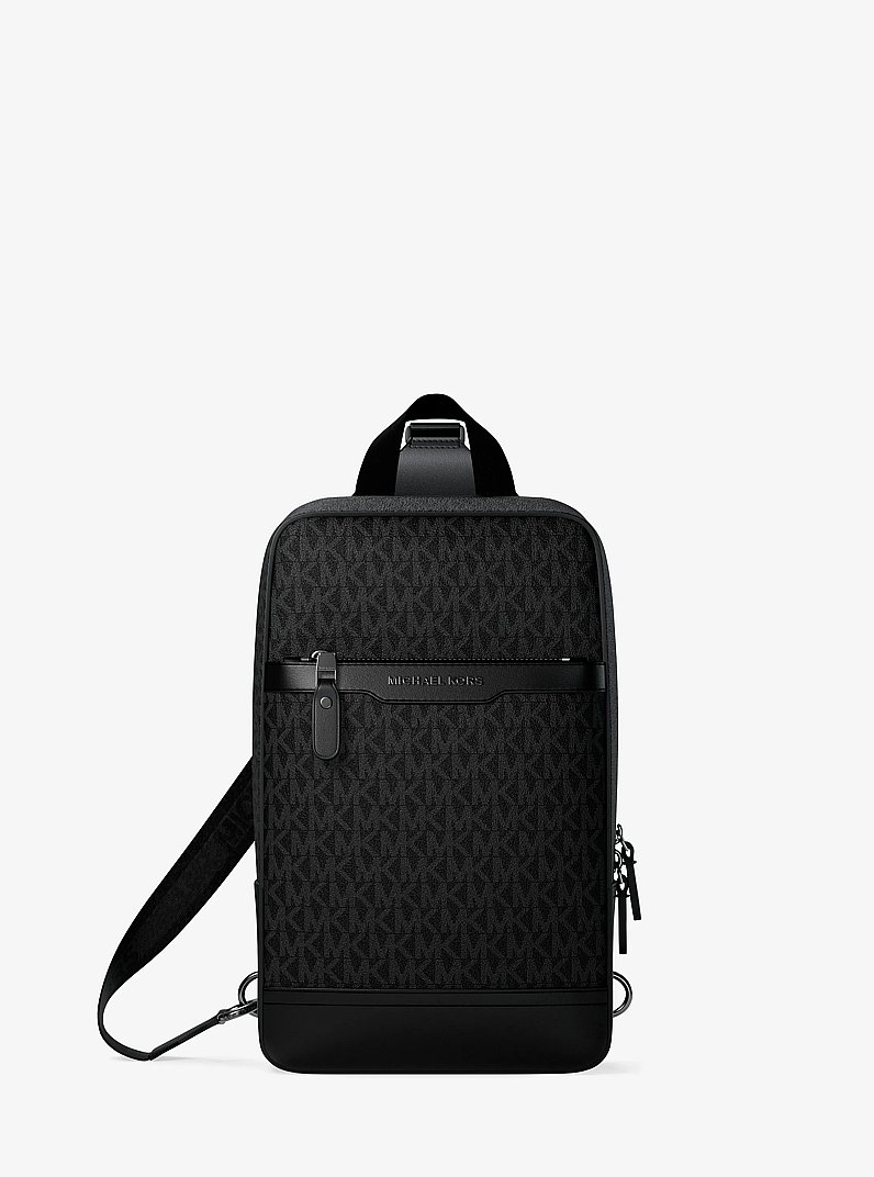 Sac ceinture de voyage Hudson &agrave; logo Signature in NOIR | Michael Kors