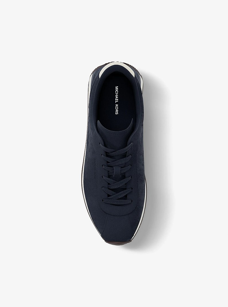 Sneaker Rhodes aus Wildleder in NAVYBLAU | Michael Kors