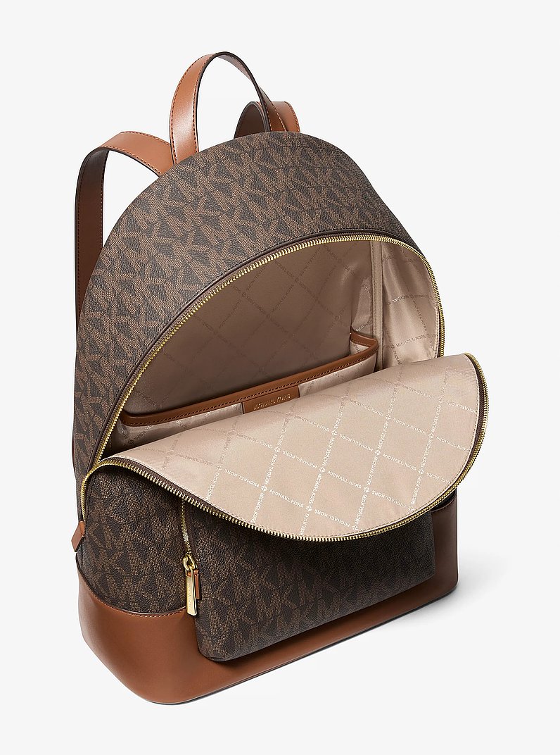 Rugzak Connie met kenmerkend logo, groot in BRUIN/LUGGAGE | Michael Kors