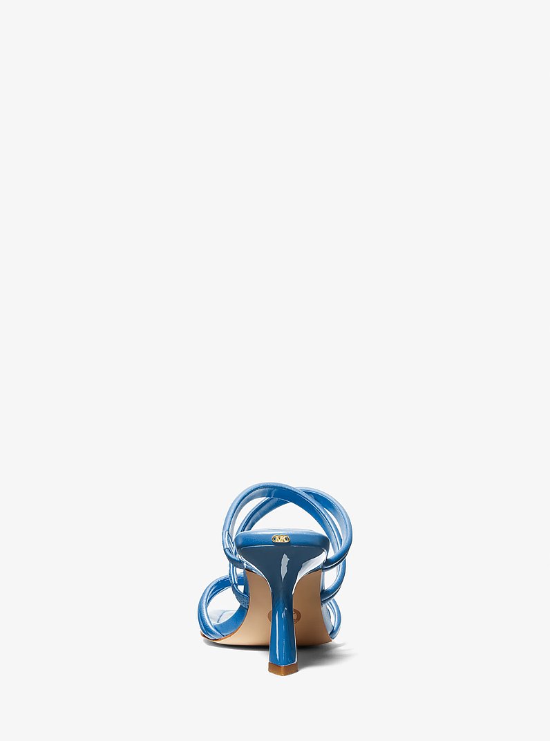 Corrine Leather Sandal in FRENCH BLUE | Michael Kors