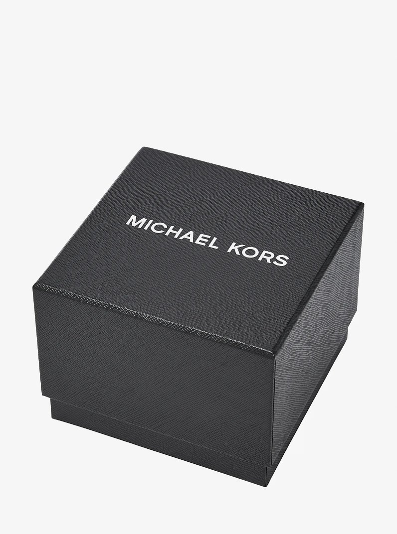 Monroe Silver-Tone Watch Strap Set in SILVER | Michael Kors