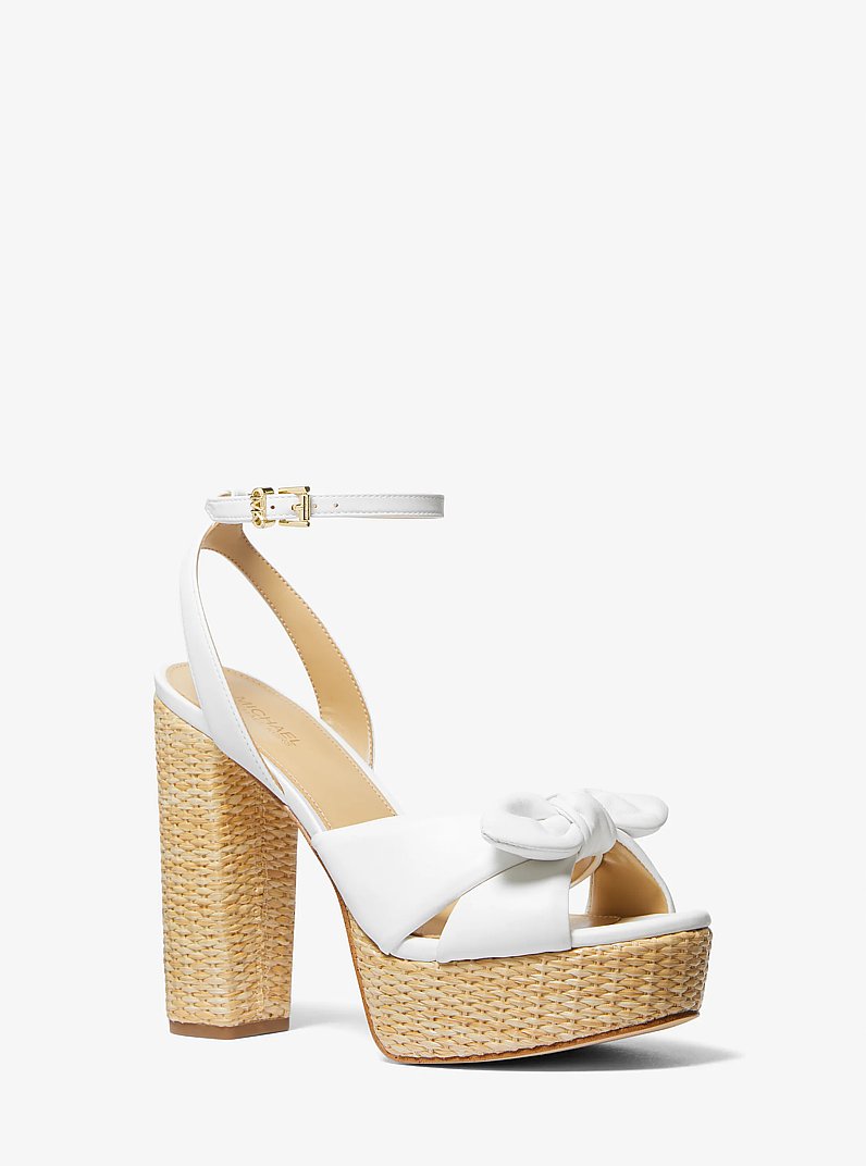Sadie Leather Platform Sandal