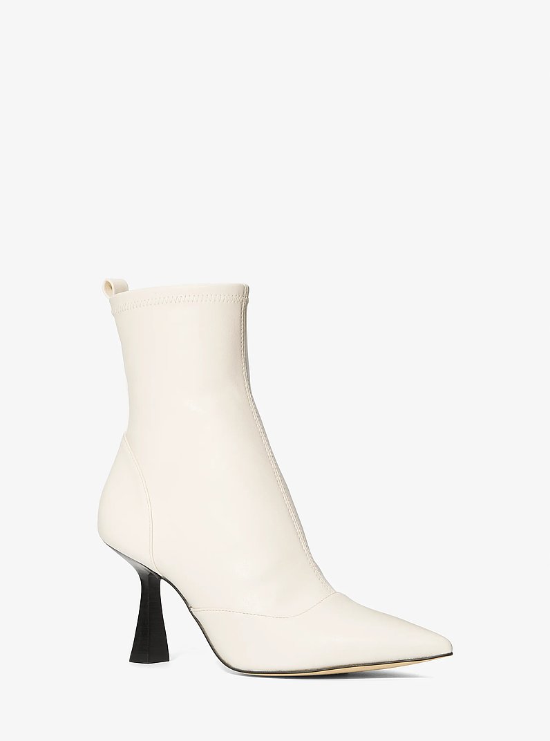 Clara Ankle Boot in LT CREAM | Michael Kors