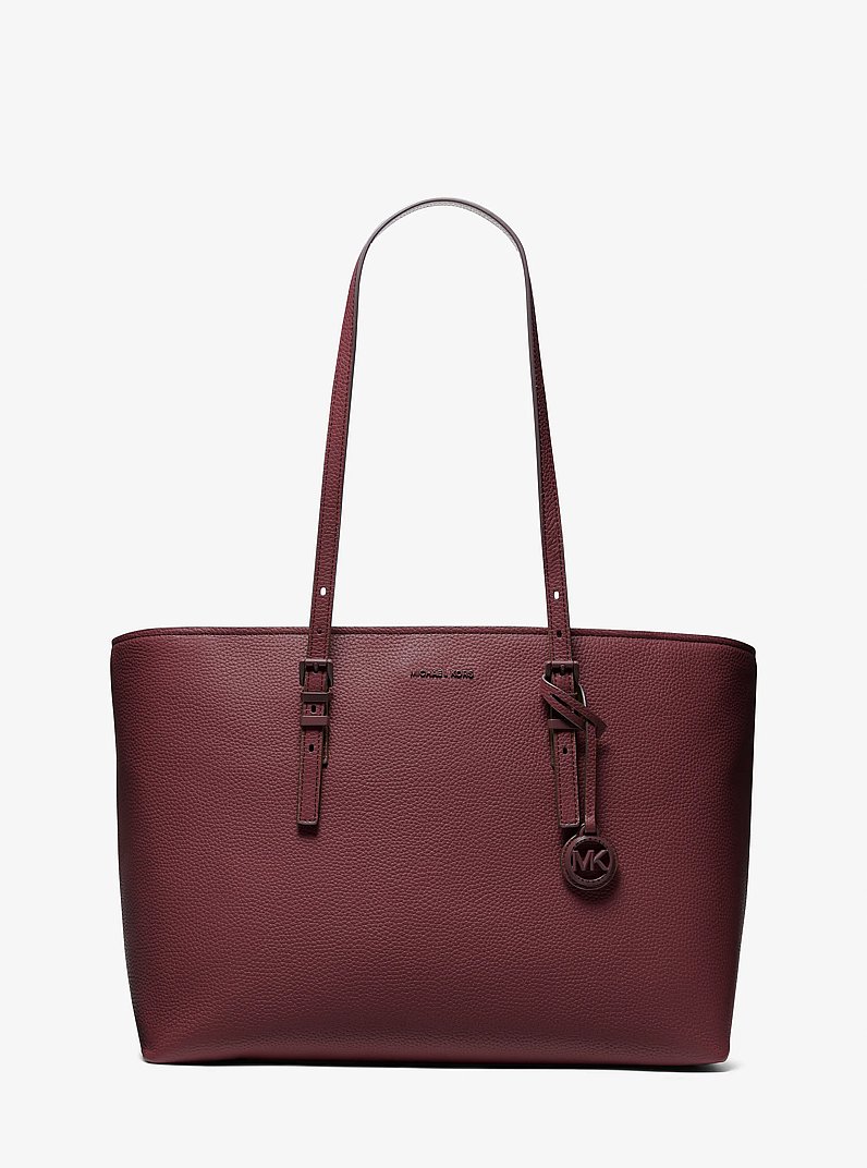 Quinn Large Pebbled Leather Tote Bag