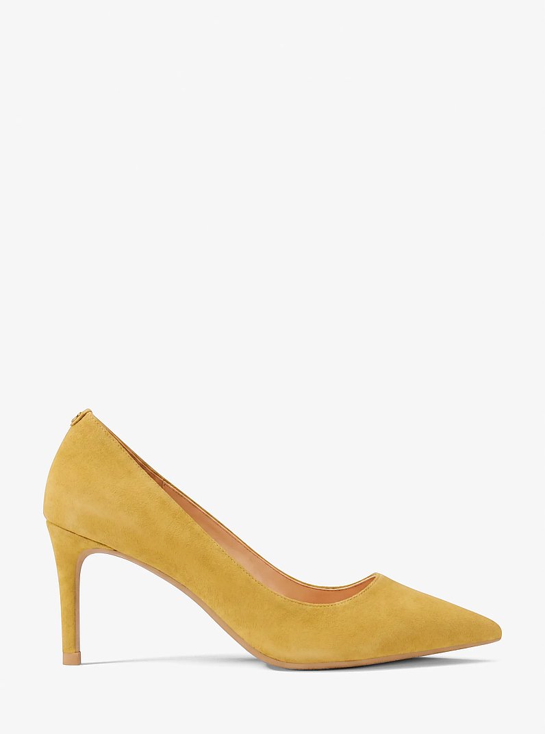 Pumps Alina Flex aus Wildleder in HELLGR&Uuml;N | Michael Kors