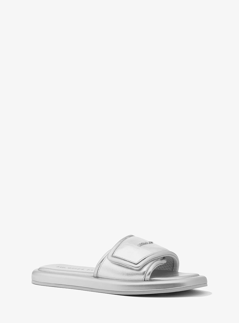 Suki Metallic Slide Sandal