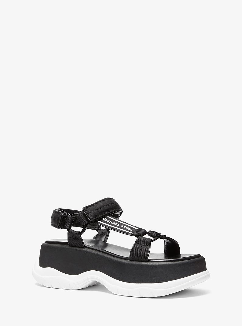 Katrina Nylon Sport Sandal in BLACK | Michael Kors
