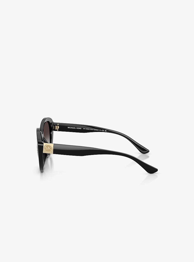 Fair Harbor Sunglasses in BLACK | Michael Kors