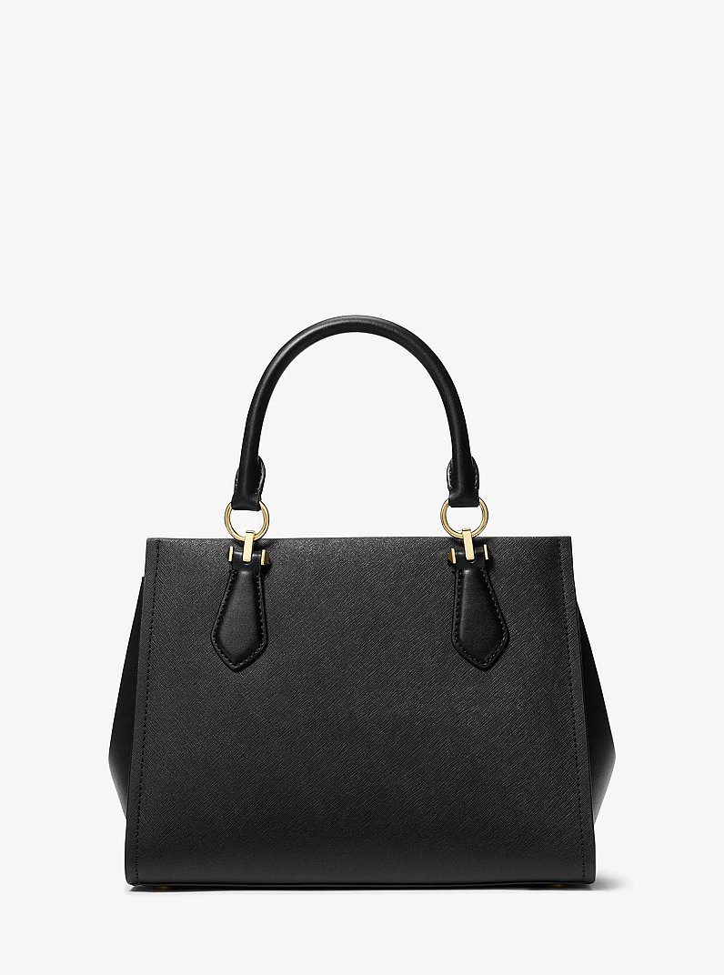 Marilyn Medium Saffiano Leather Satchel
