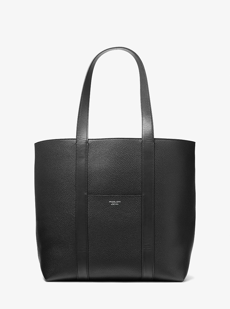 Bolso tote Sharon mediano de piel in NEGRO | Michael Kors