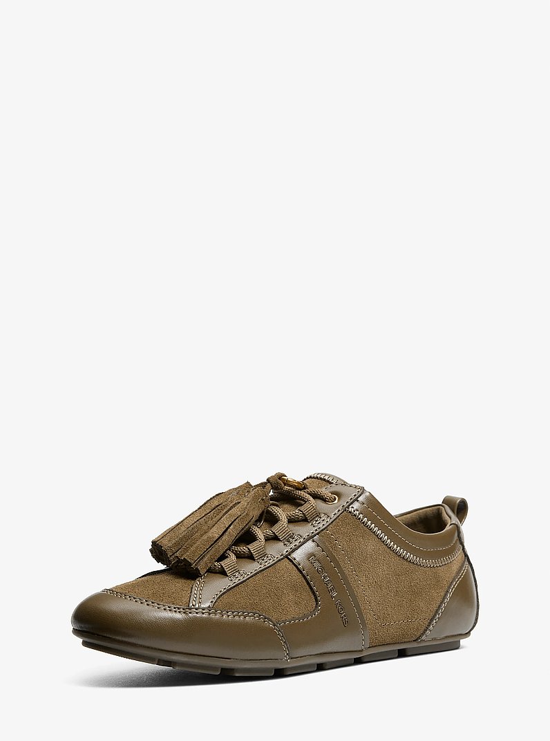 Keely Tassel Suede Trainer 