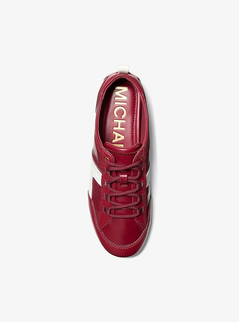 Keely Trainer in DEEP RED | Michael Kors