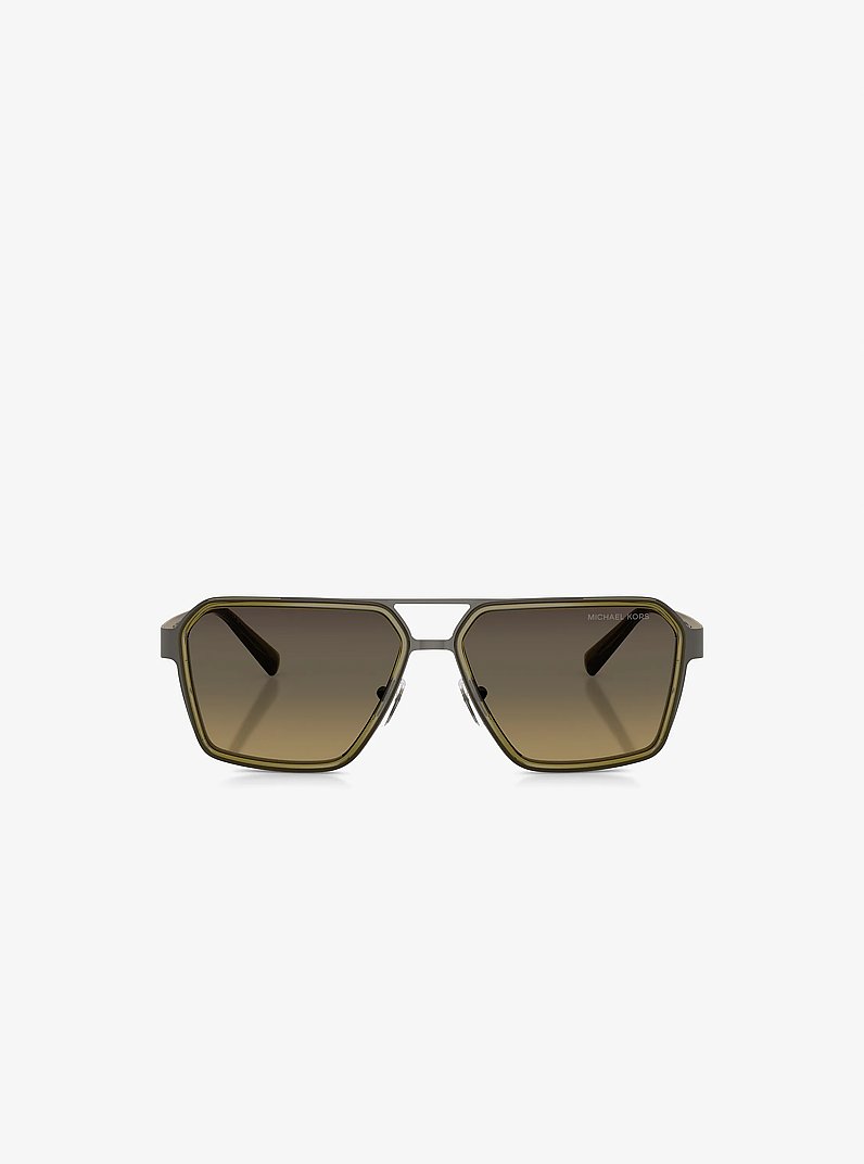 Oxford Sunglasses in GUNMETAL | Michael Kors