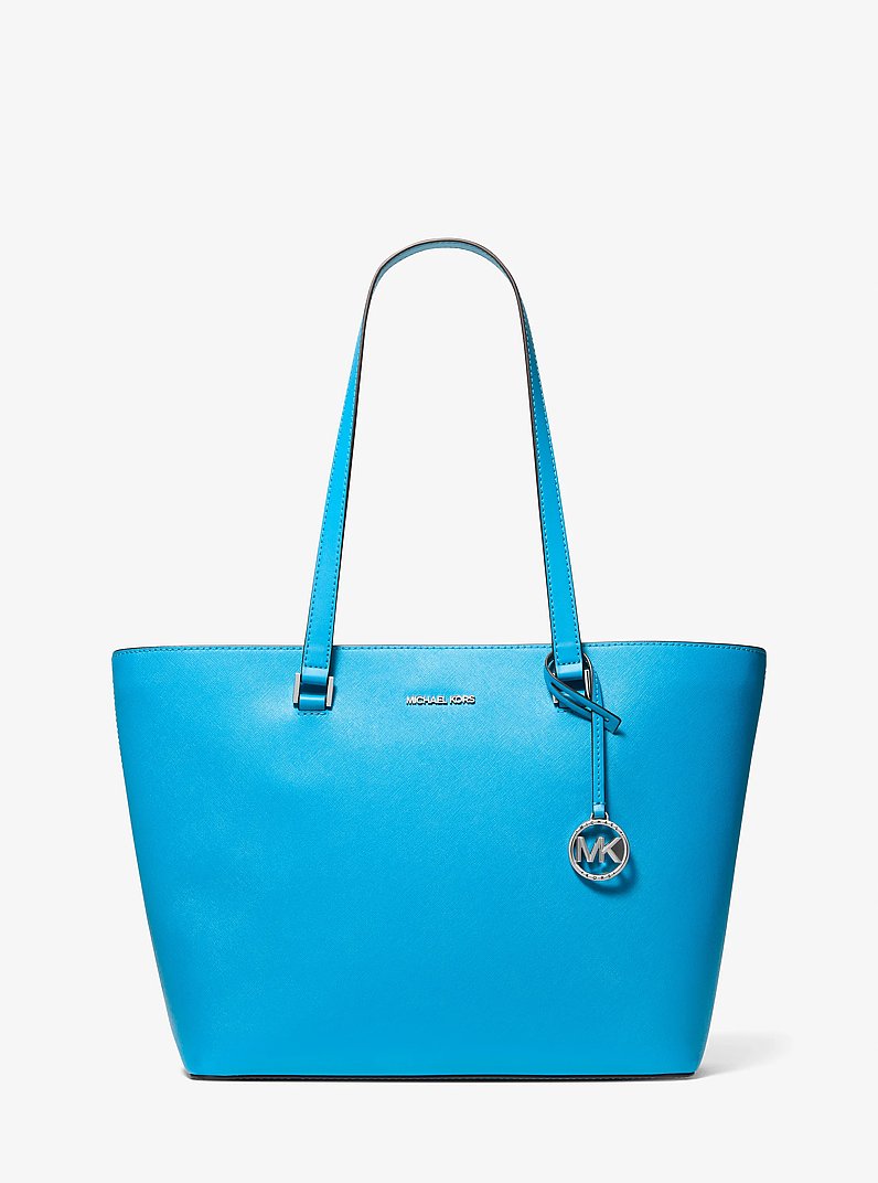 Savvannah Large Saffiano Leather Tote Bag