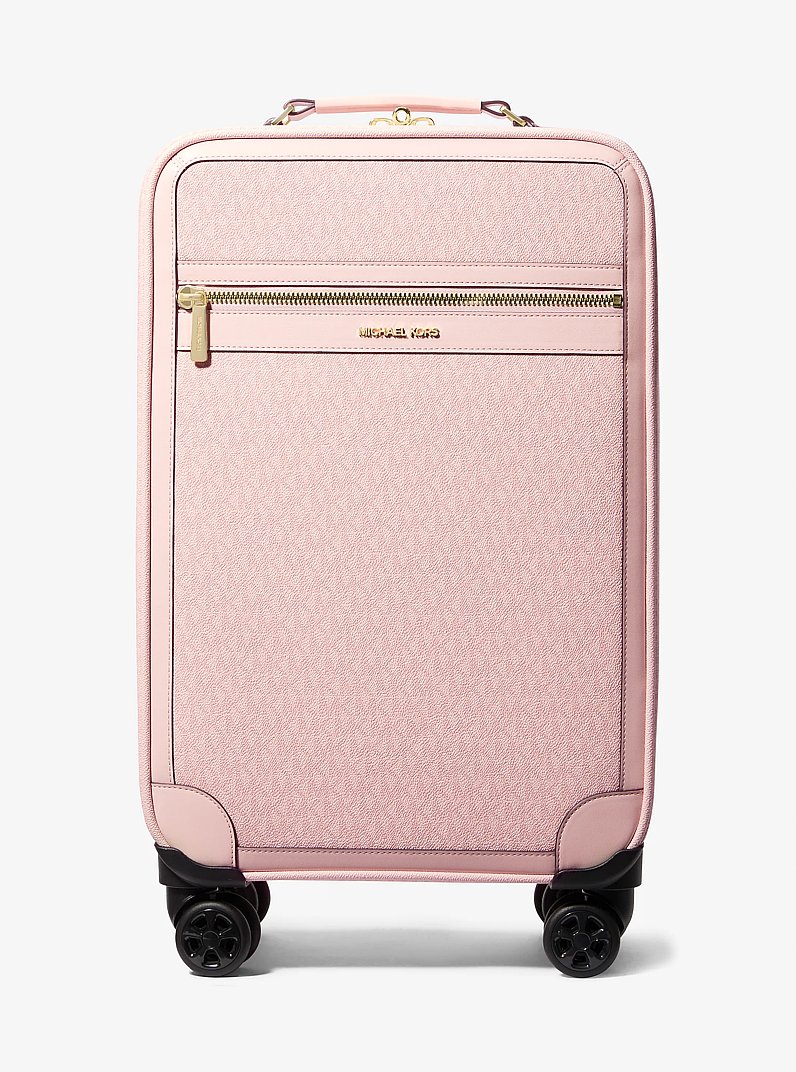 Jet Set Travel Small Signature Logo Suitcase in POWDER BLUSH
