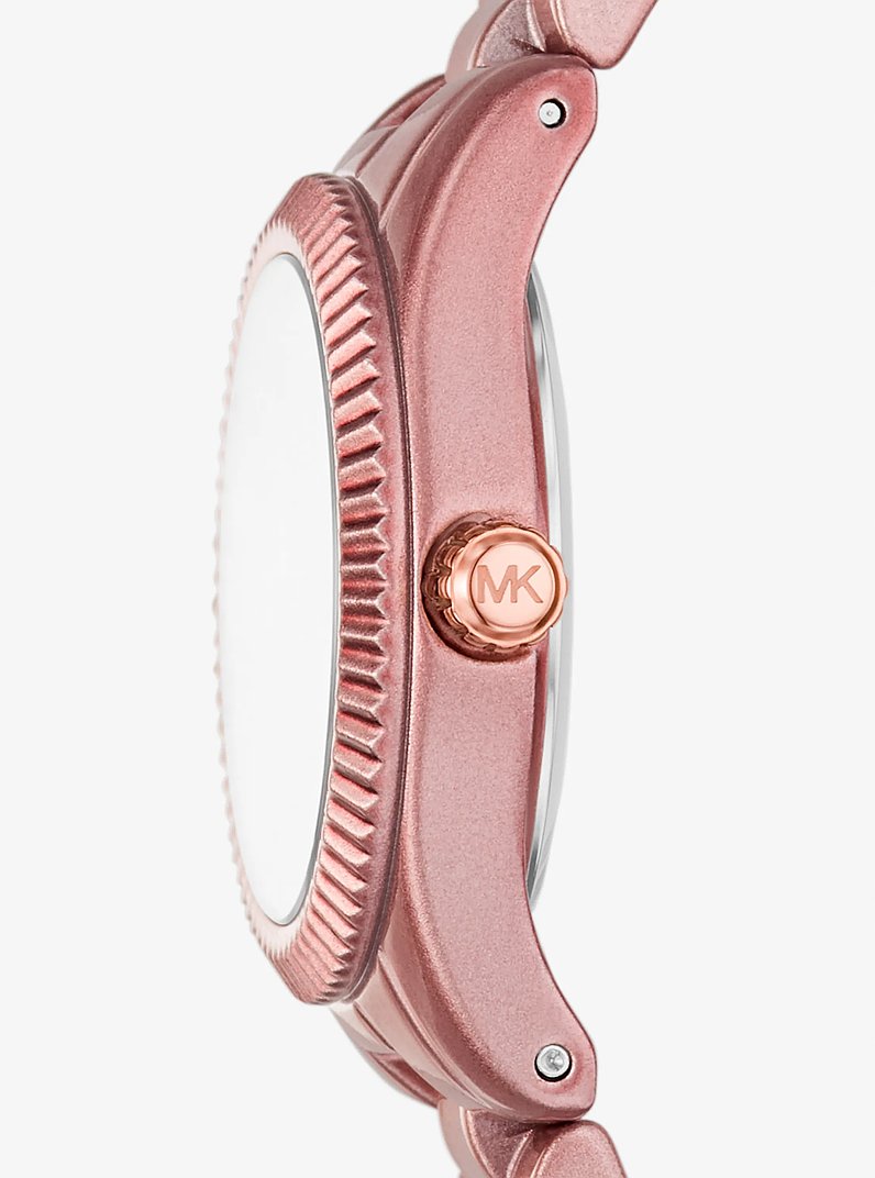 Limited-Edition Petite Lexington Pink-Tone Watch in SMOKEY ROSE | Michael Kors