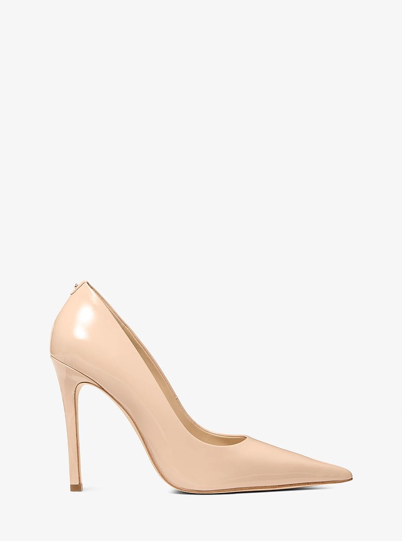 Elyse Patent Leather Pump in LIGHT BLUSH | Michael Kors