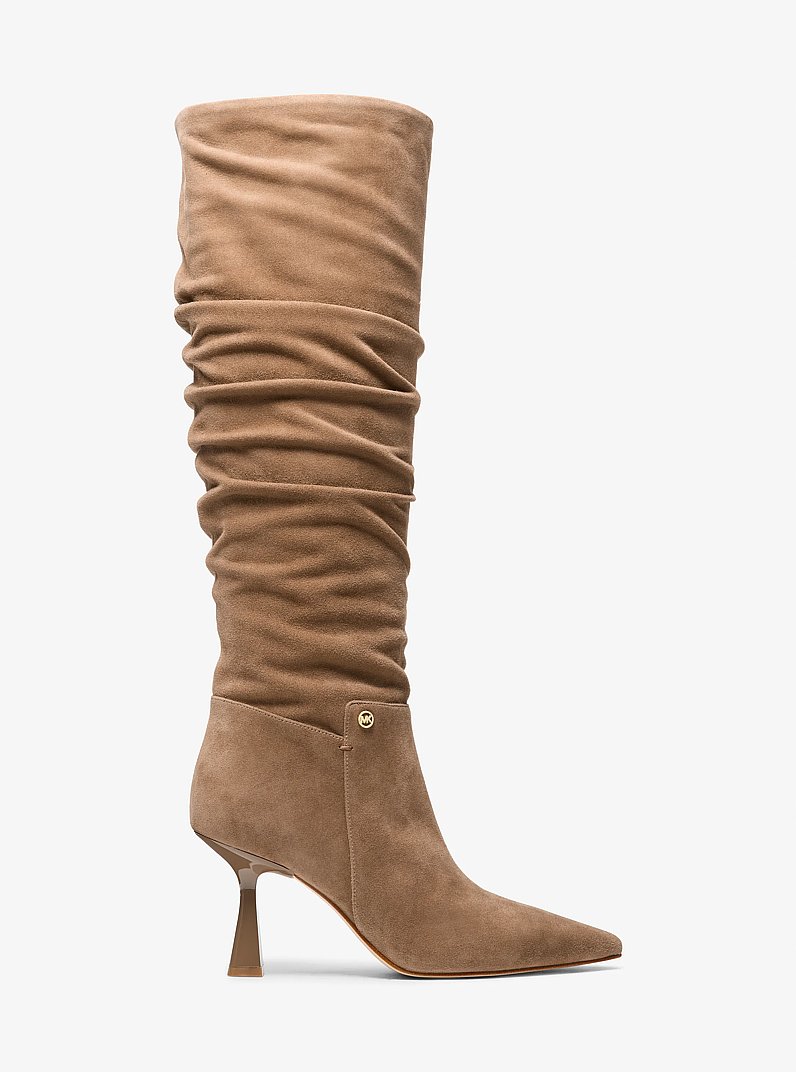 Amali Suede Boot in DRIFTWOOD | Michael Kors