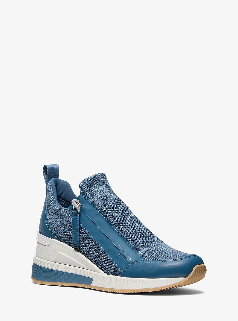 Willis Stretch Knit Trainer in UNION WASH | Michael Kors