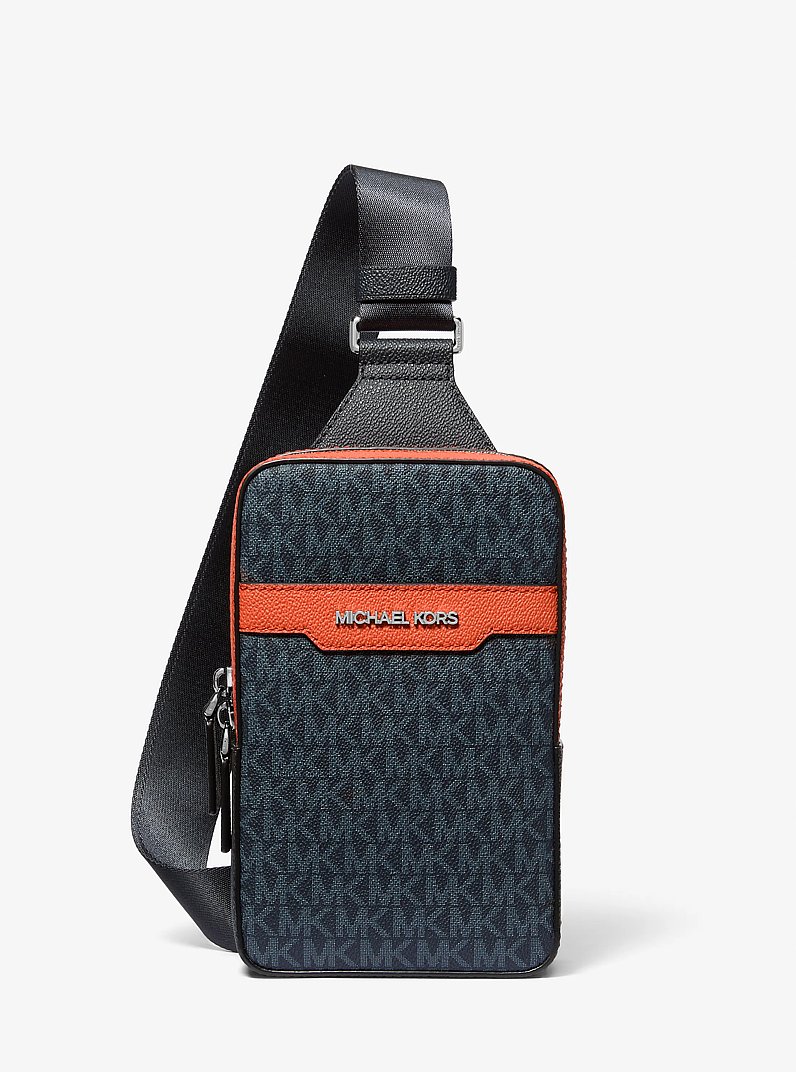Ri&ntilde;onera bandolera Cooper con logotipo exclusivo in ROJO ARCILLA | Michael Kors