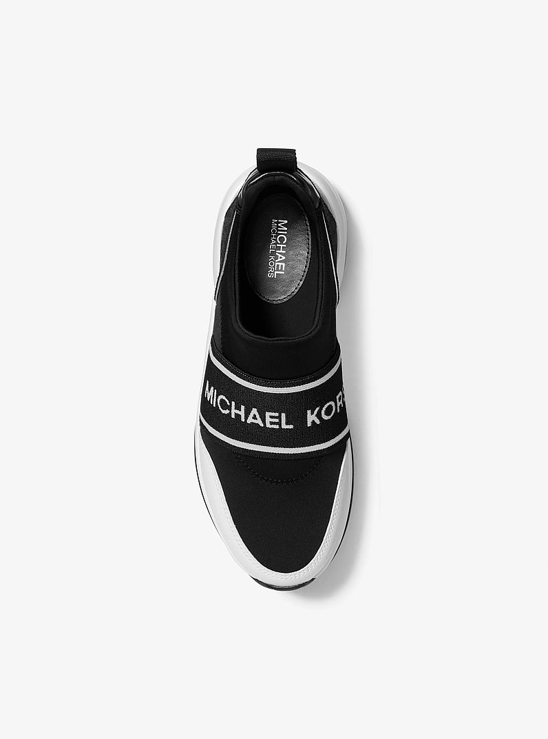 Olympia Scuba Slip-On Trainer in BLACK | Michael Kors