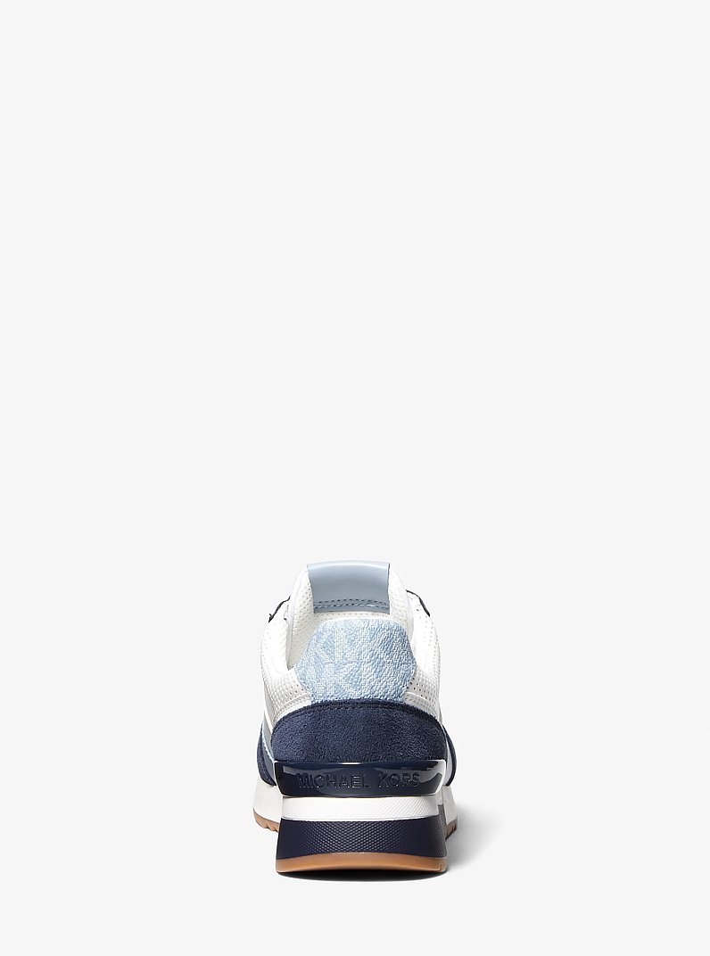 Andi Color-Block Trainer in NAVY MULTI | Michael Kors