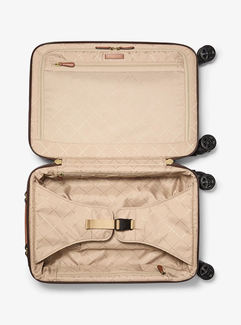 Small Polka Dot Signature Logo Suitcase in LUGGAGE | Michael Kors