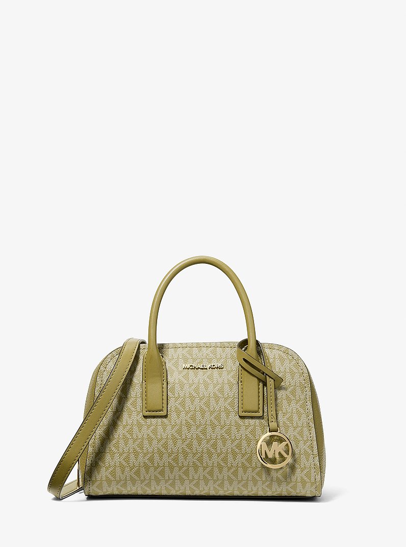Ashton Small Signature Logo Messenger Bag in OREGANO | Michael Kors