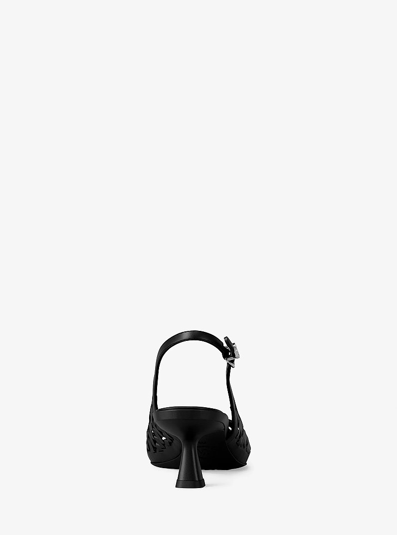 Amali Woven Pump in BLACK | Michael Kors