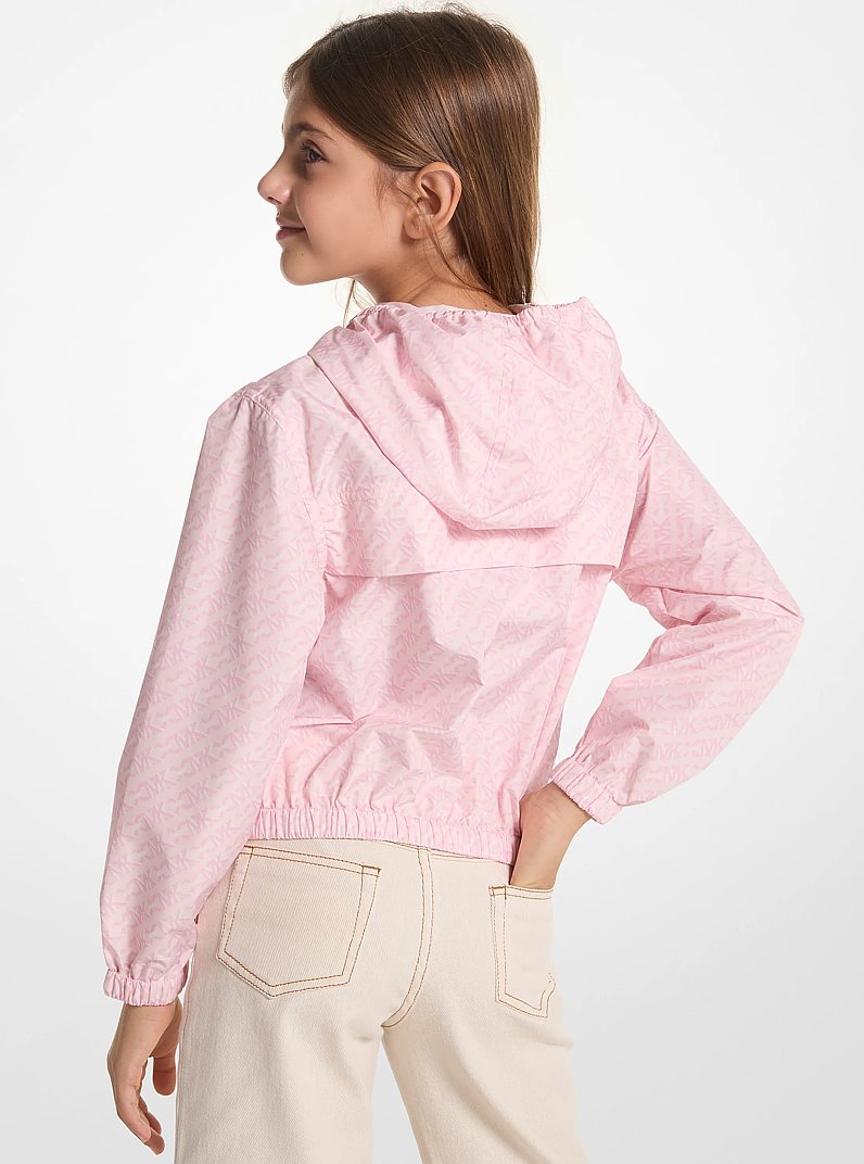 Giacca a vento con logo in ROSA PALLIDO | Michael Kors