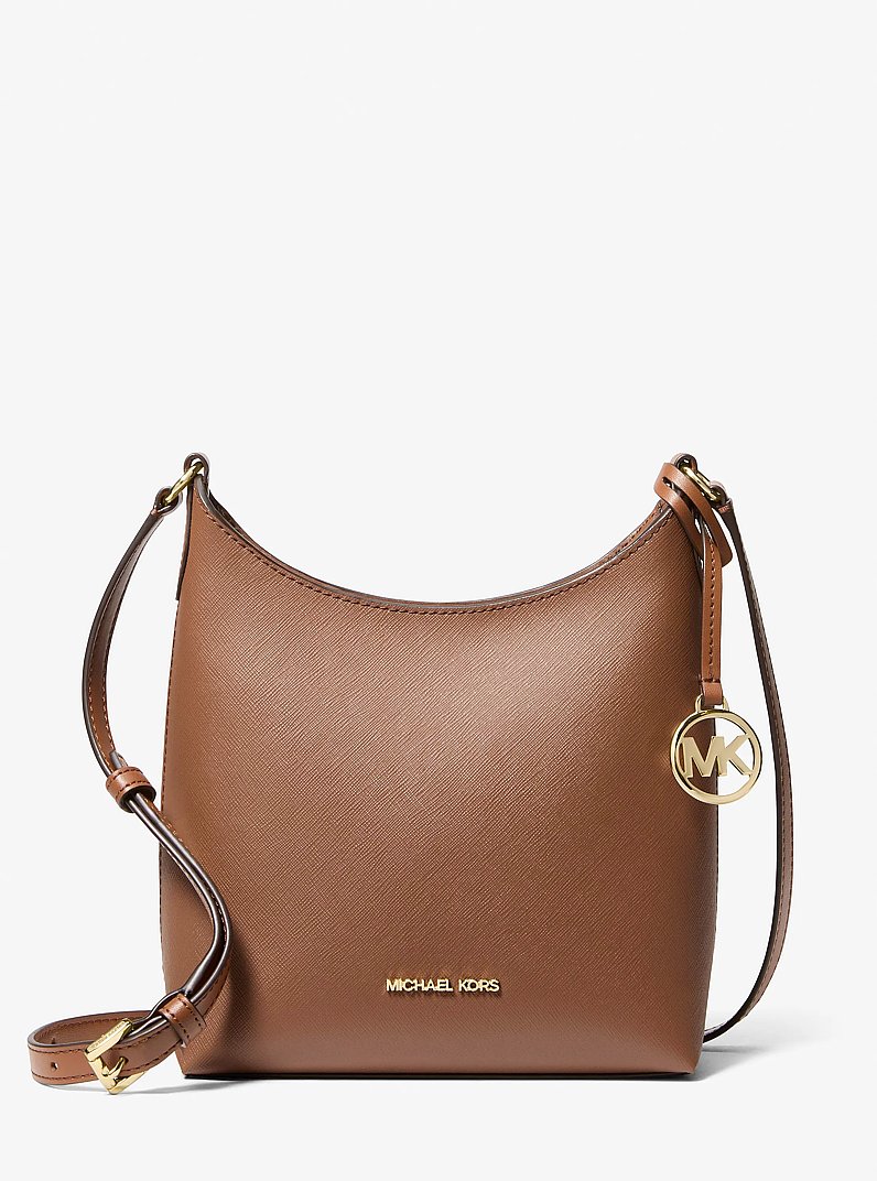 Maya Small Crossbody Bag in LUGGAGE | Michael Kors