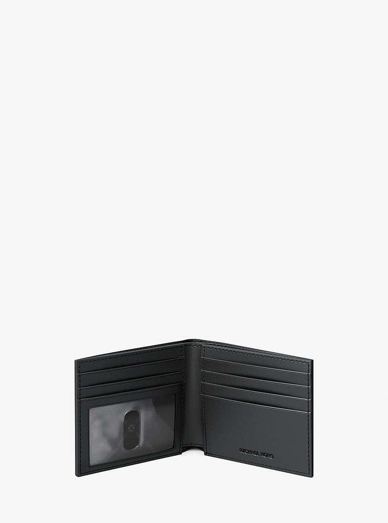 Cooper Embellished Signature Logo Billfold Wallet in BRIGHT WHT | Michael Kors