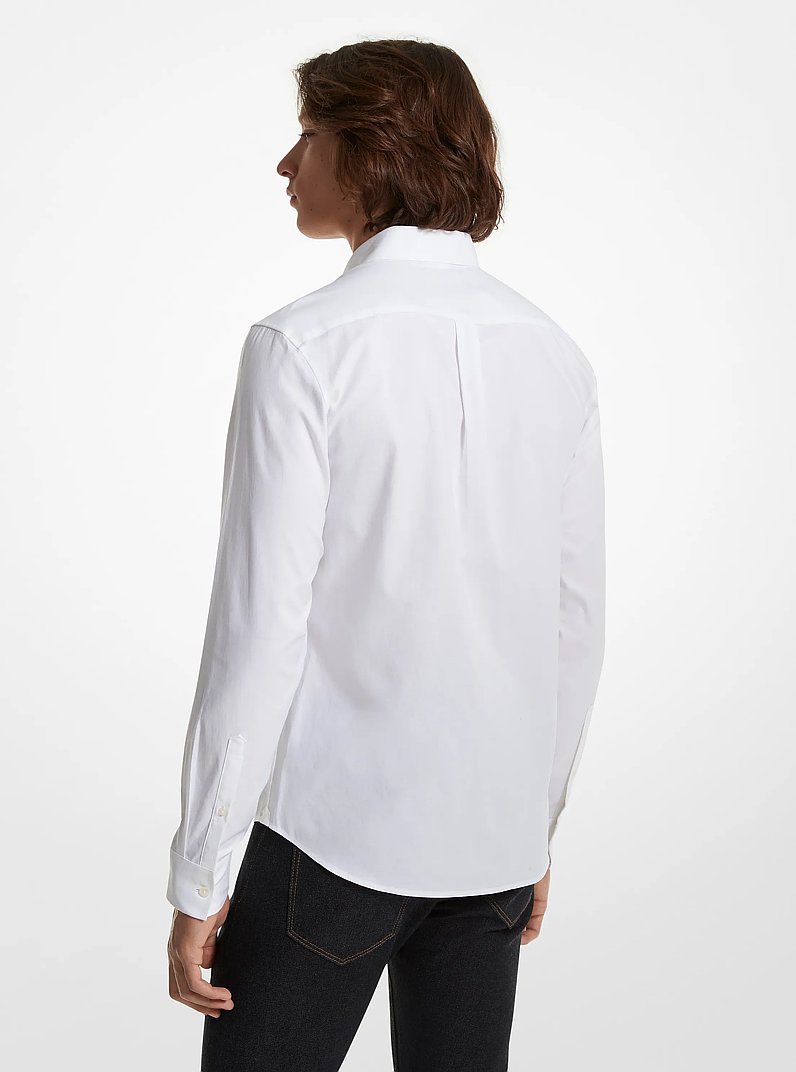 Stretch Cotton Oxford Shirt