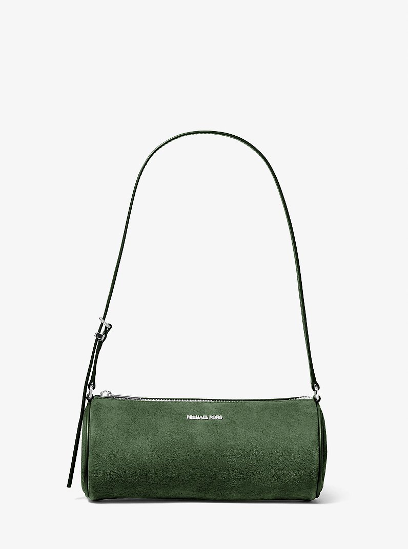 Ashton Small Barrel Pochette in AMAZON GREEN | Michael Kors