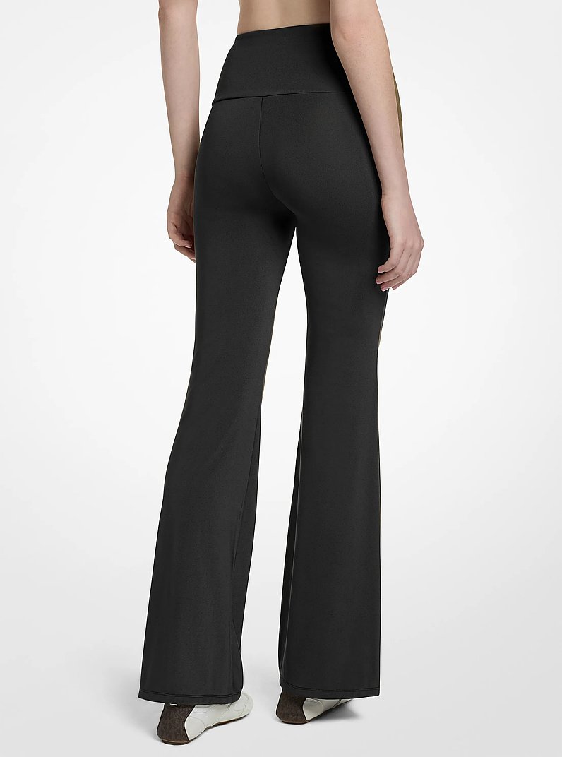 Legging en tricot extensible avec bande &agrave; logo in NOIR | Michael Kors