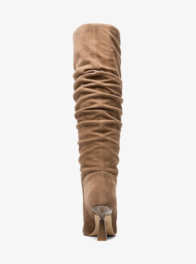 Amali Suede Boot in DRIFTWOOD - Sale | Michael Kors [US]