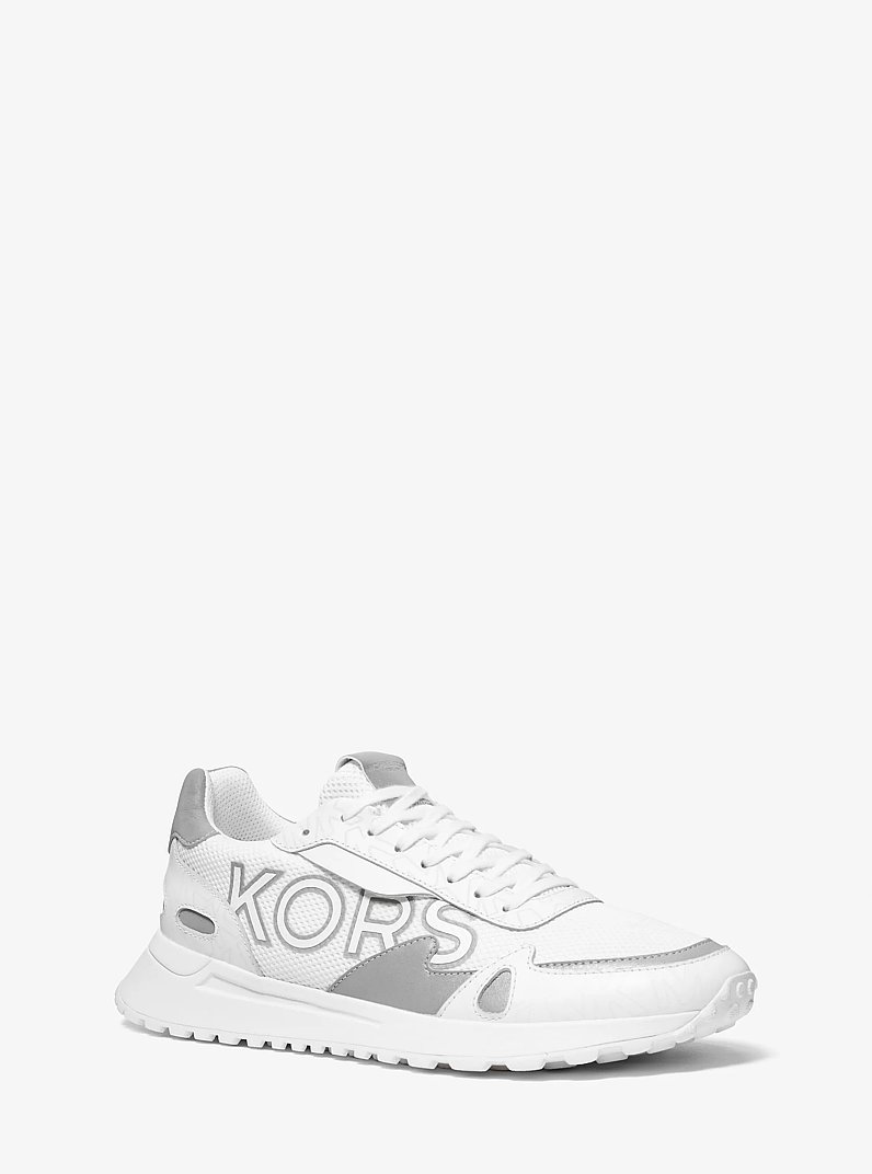 Sneaker Miles in pelle e mesh