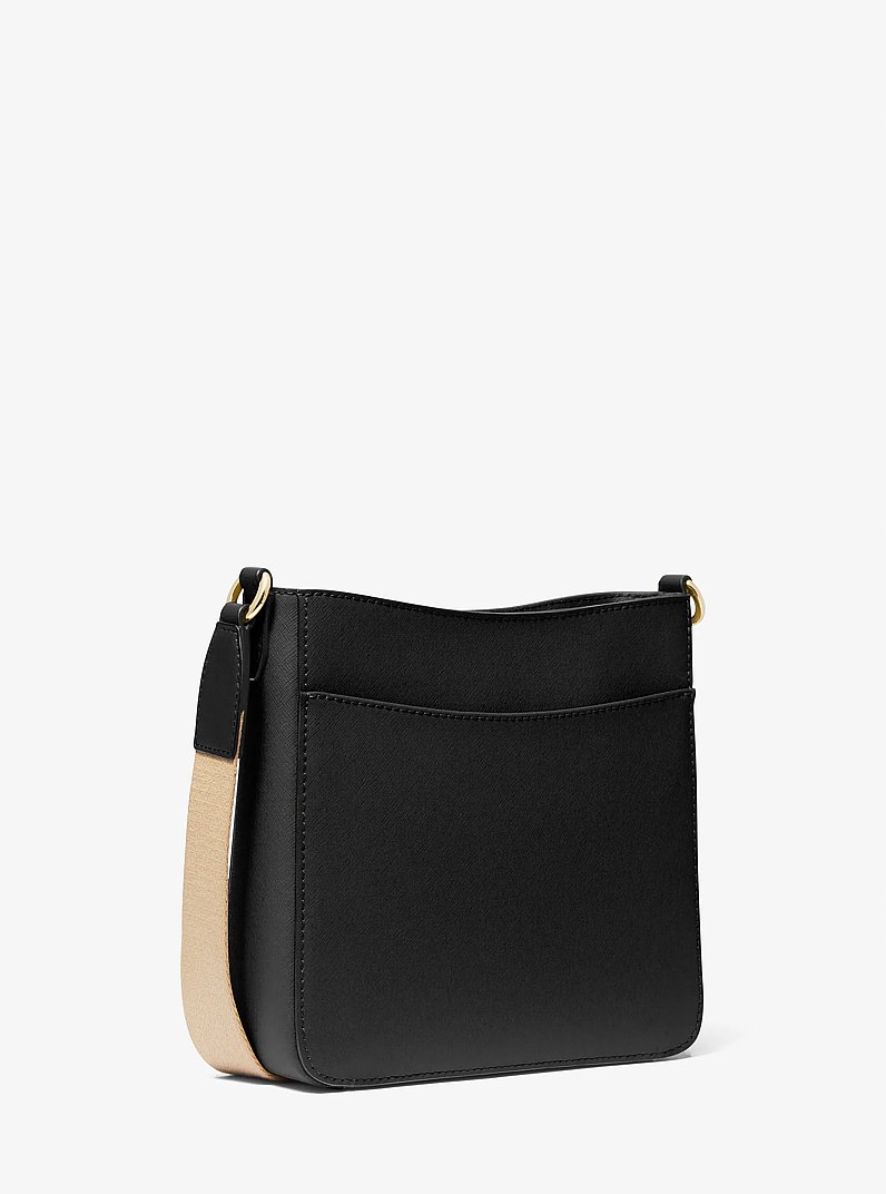 Jet Set Travel Small Messenger Bag in BLACK | Michael Kors