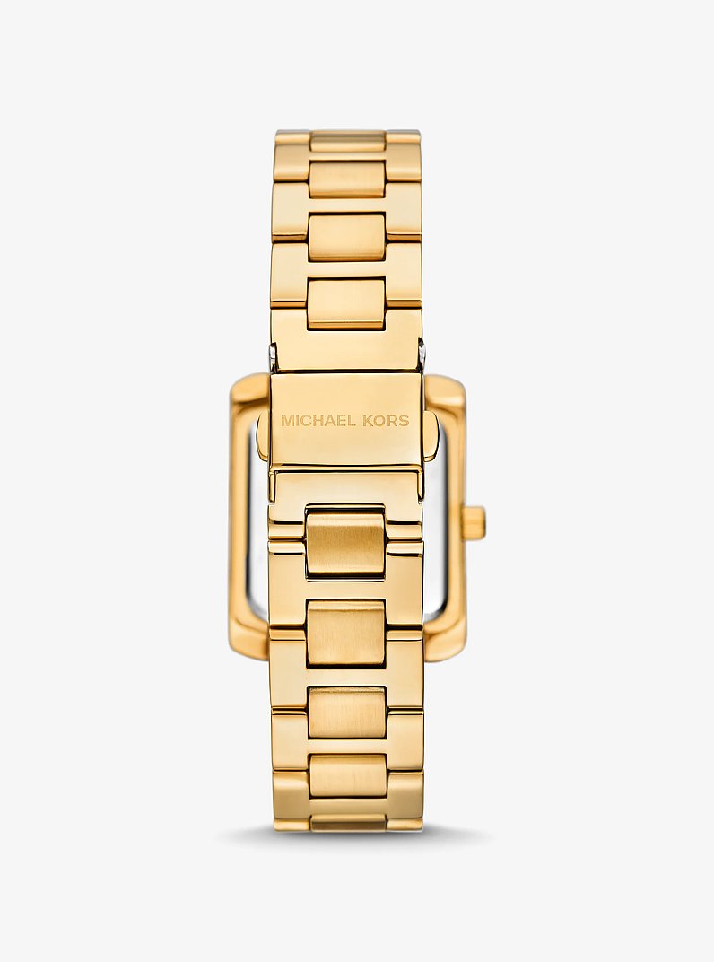 Armbanduhr Petite Emery im Goldton und Schmuck im Geschenkset in GOLDTON | Michael Kors