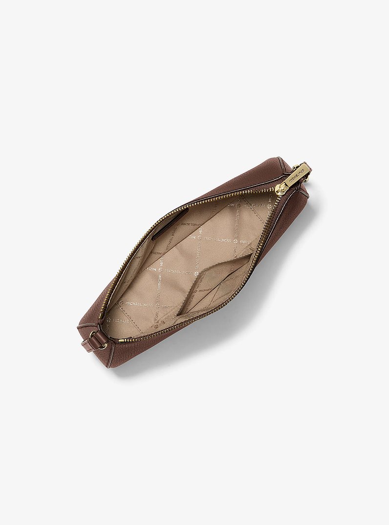 Sammy Small Leather Pochette in NUTMEG | Michael Kors [US]