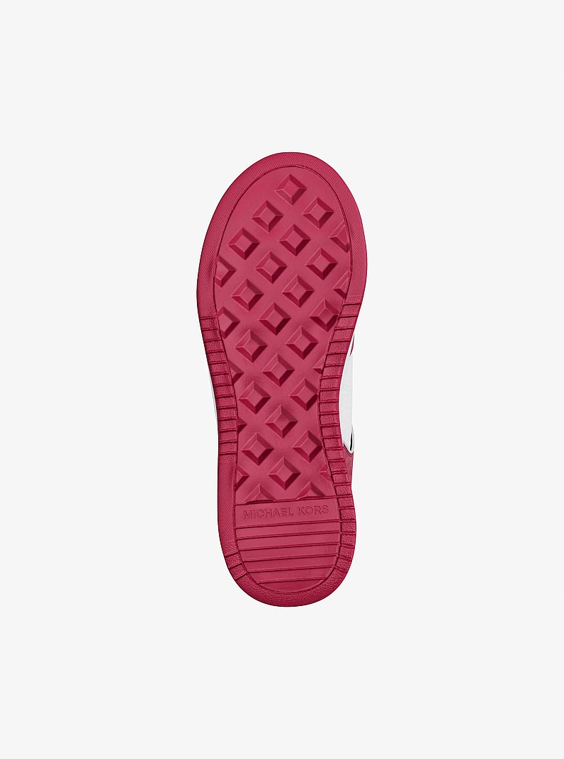 Zapatilla Lexi de materiales mixtos in FRAMBUESA OSCURO | Michael Kors